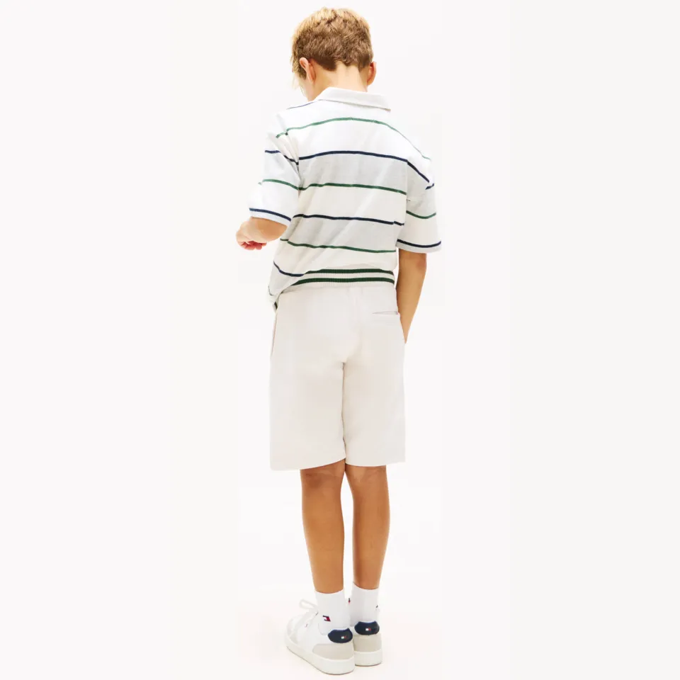 Tommy Hilfiger sweatshort wit, foto 3