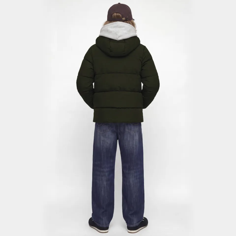 Jack & Jones pufferjas donkergroen, foto 5