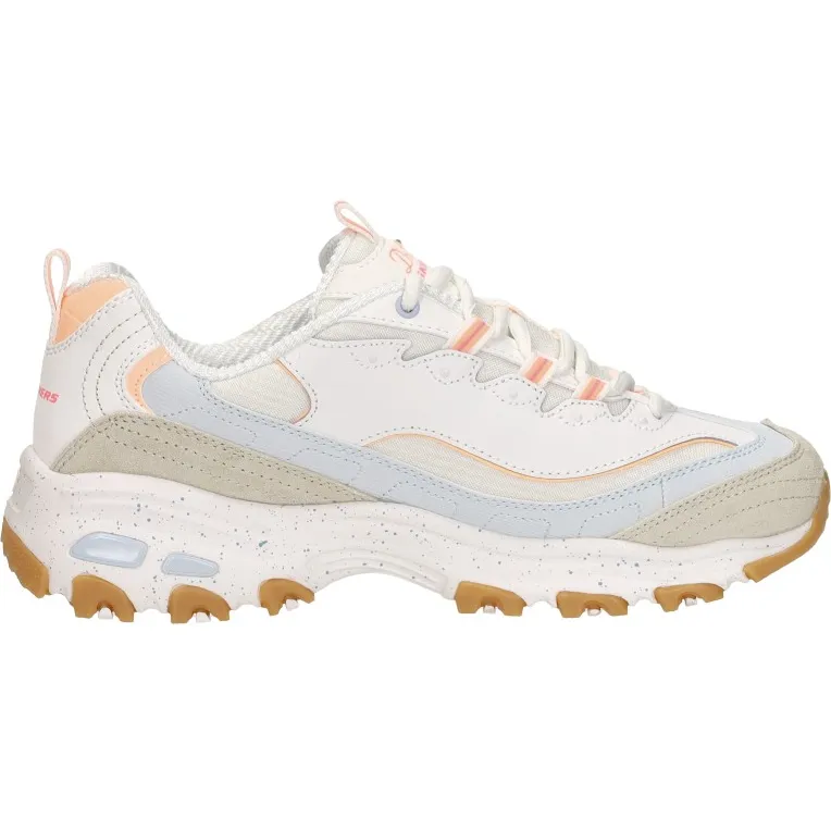 Skechers D'lites Bold Views sneakers gebroken wit