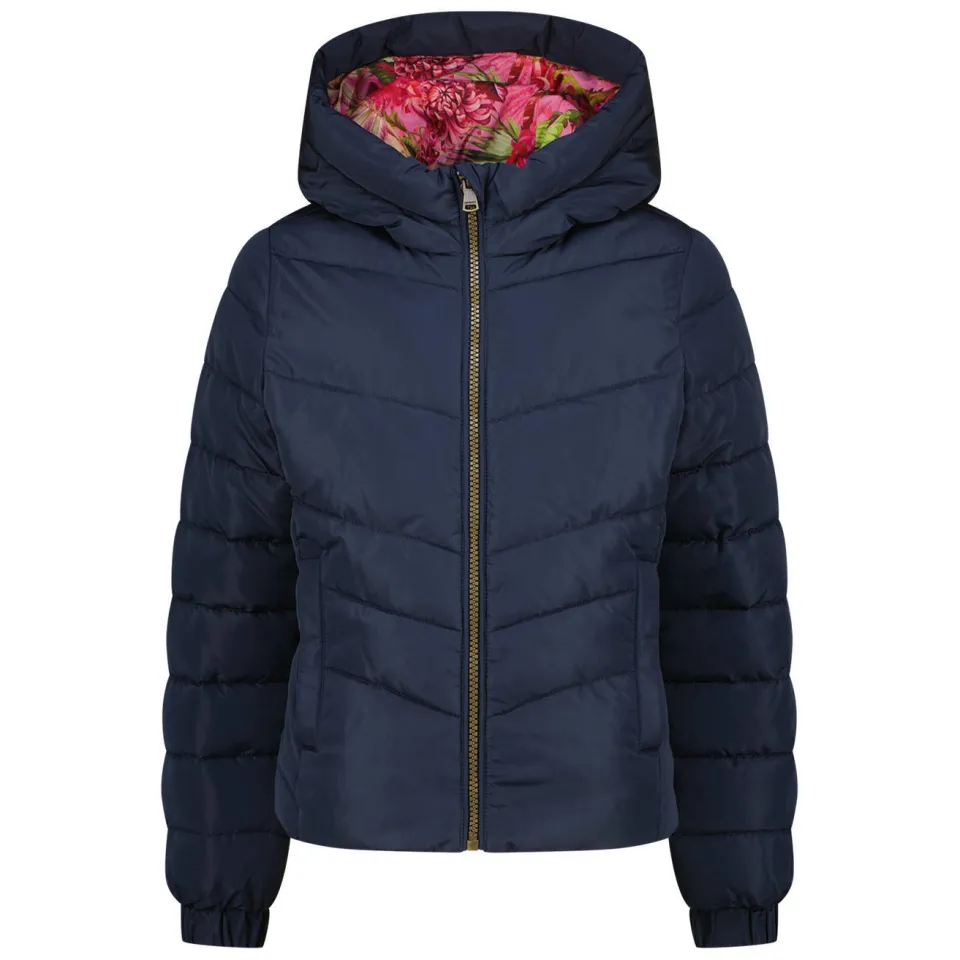 Vingino reversible jas donkerblauw donkerblauw/roze, foto 2