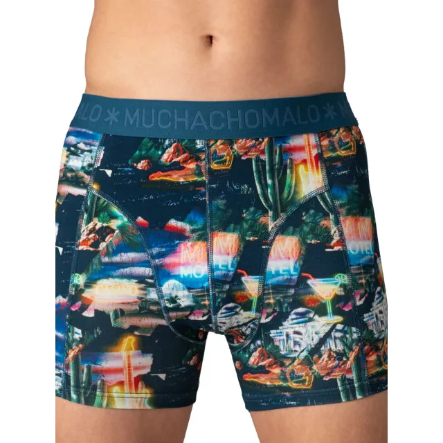 Muchachomalo Heren 2-pack Boxershorts veelkleurig, foto 2
