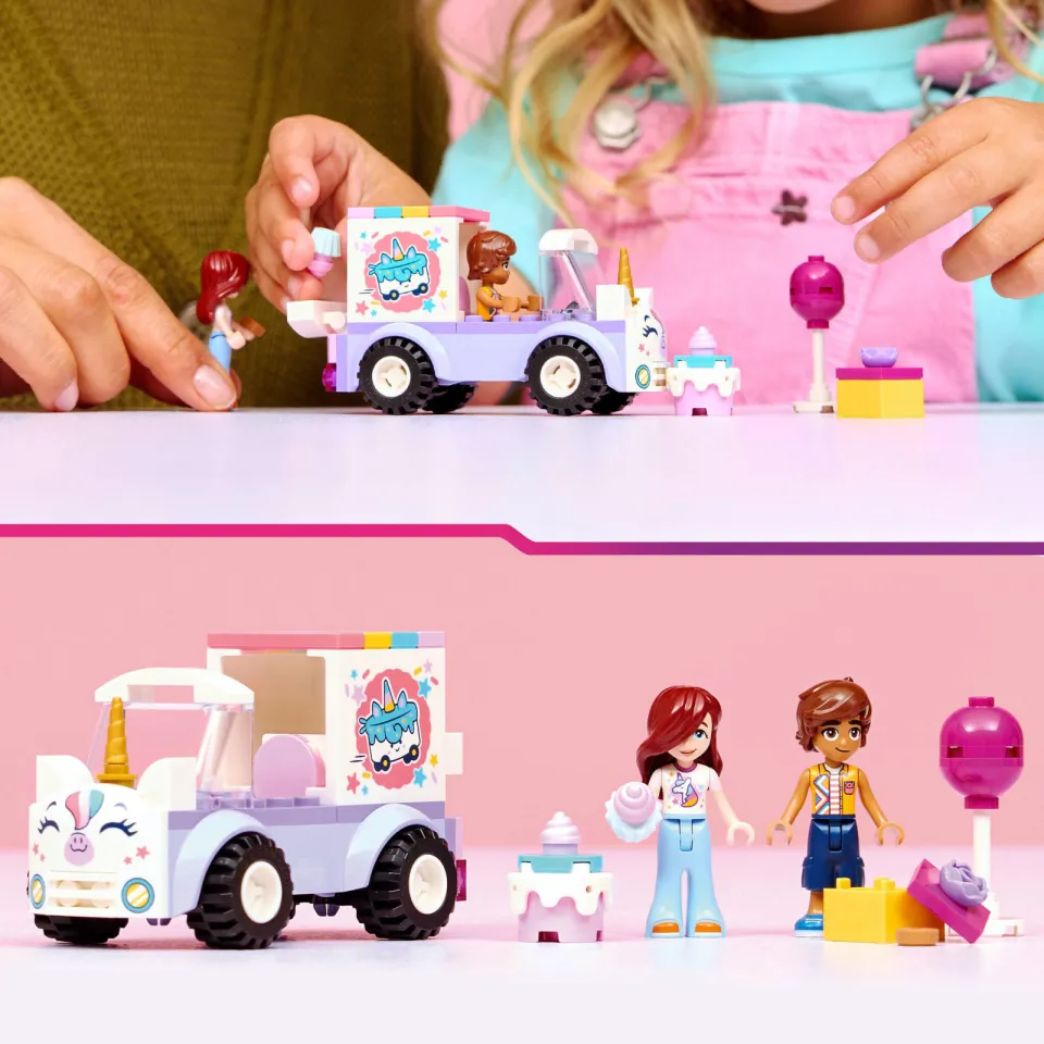 Lego Friends Eenhoorn Taartenbezorgauto Speelgoed voor Kinderen 42675, foto 3