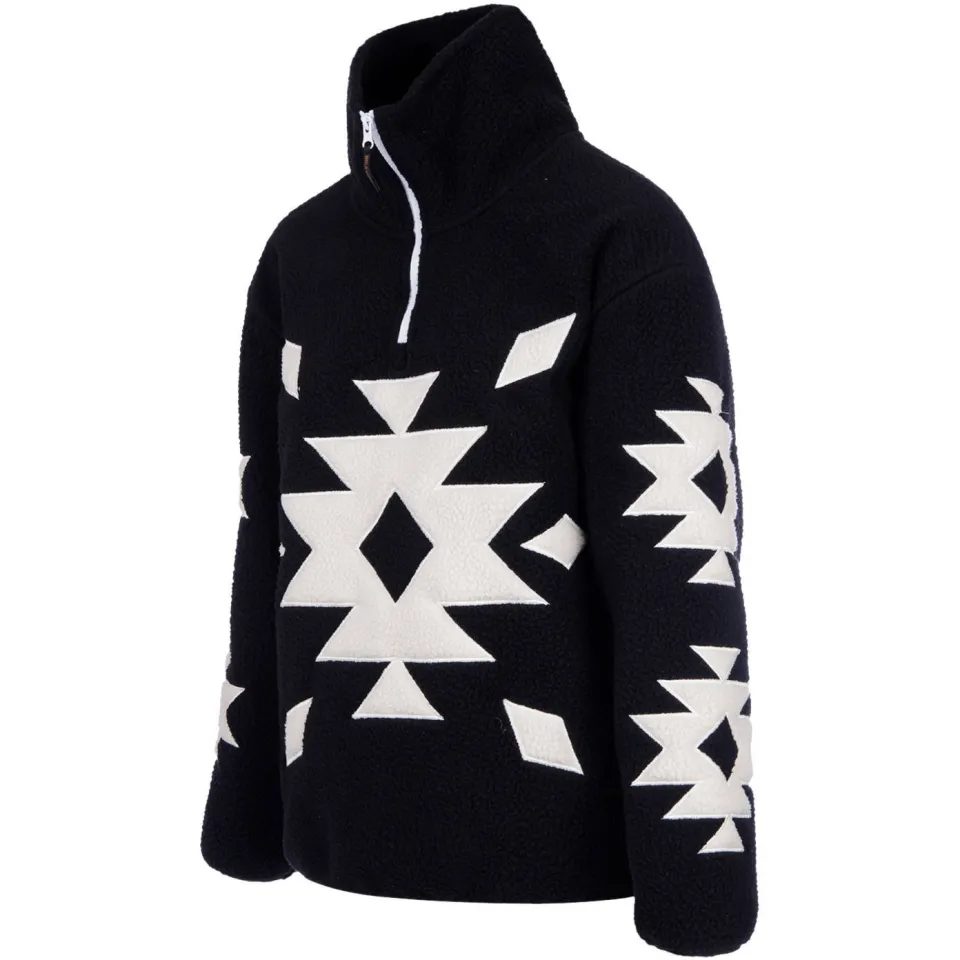 Brunotti Charley fleece outdoor sweater - zwart, foto 4