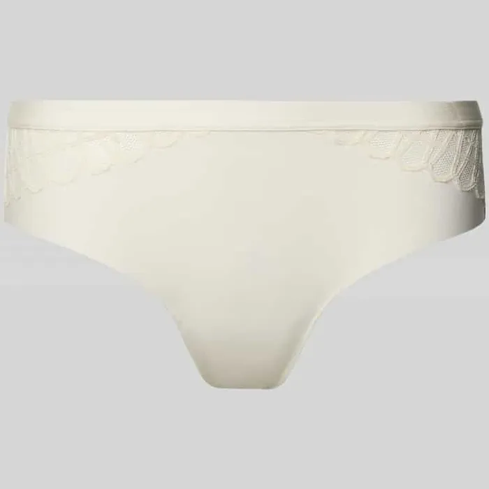Mey Slip met kant, model 'Poetry Temp' beige