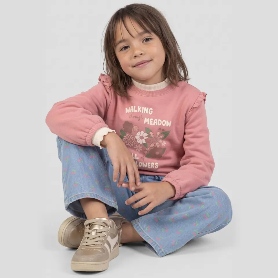 Orange Stars sweater met print - roze, foto 3