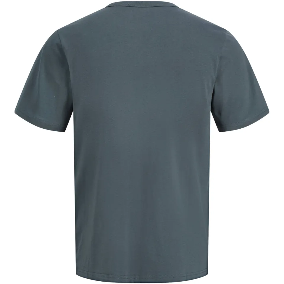 Jack & Jones T-shirt grijsblauw effen, foto 3