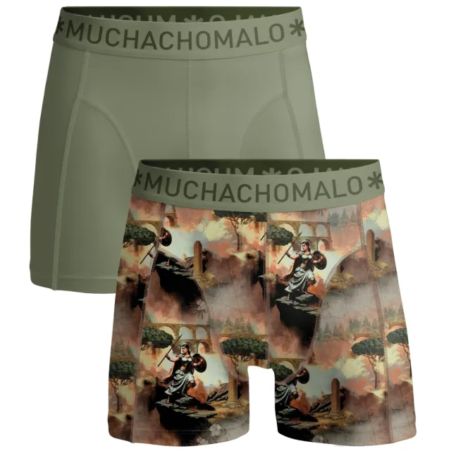 Muchachomalo Jongens 2-pack Boxershorts Veelkleurig