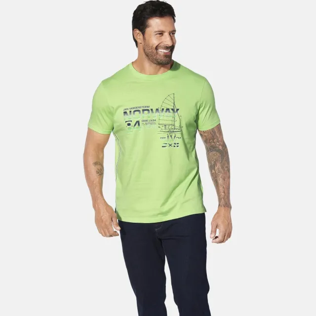 Jan Vanderstorm EILI t-shirt lichtgroen