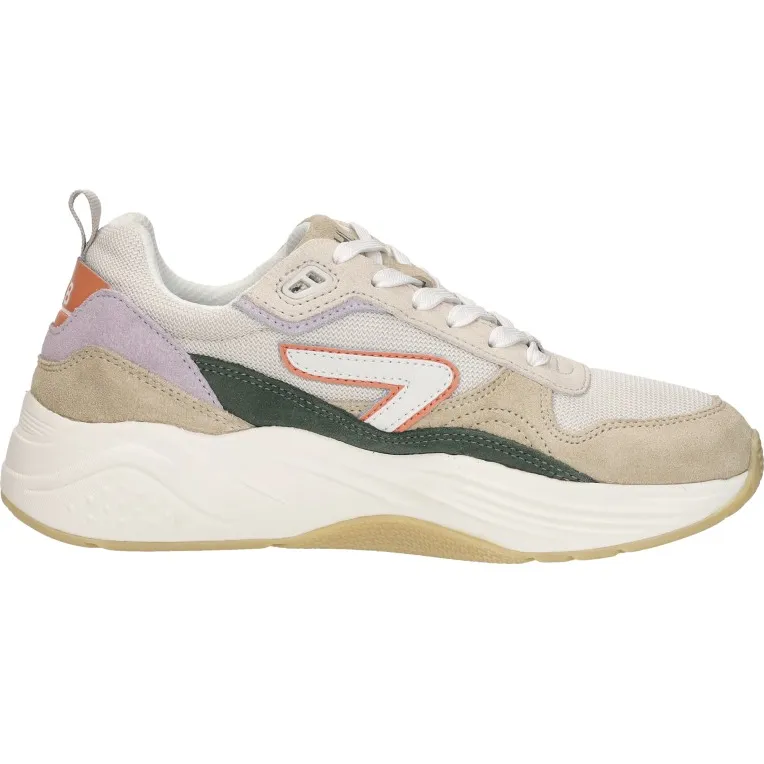 Hub Glide lage sneaker beige