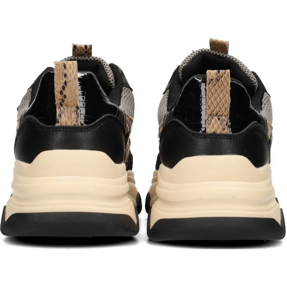POSH by Poelman Gigi chunky sneakers zwart/beige, foto 2
