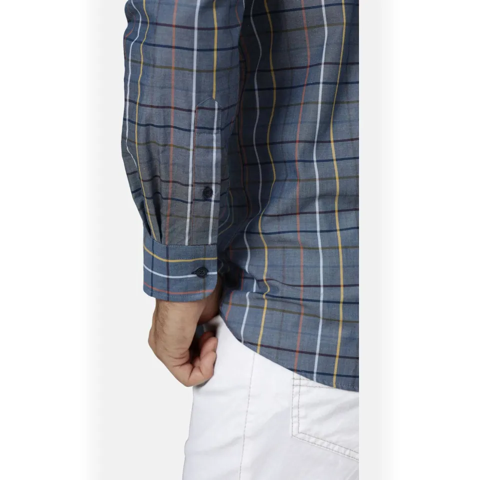 Babista MILANVETTA regular fit geruit overhemd Plus Size - blauw, foto 6