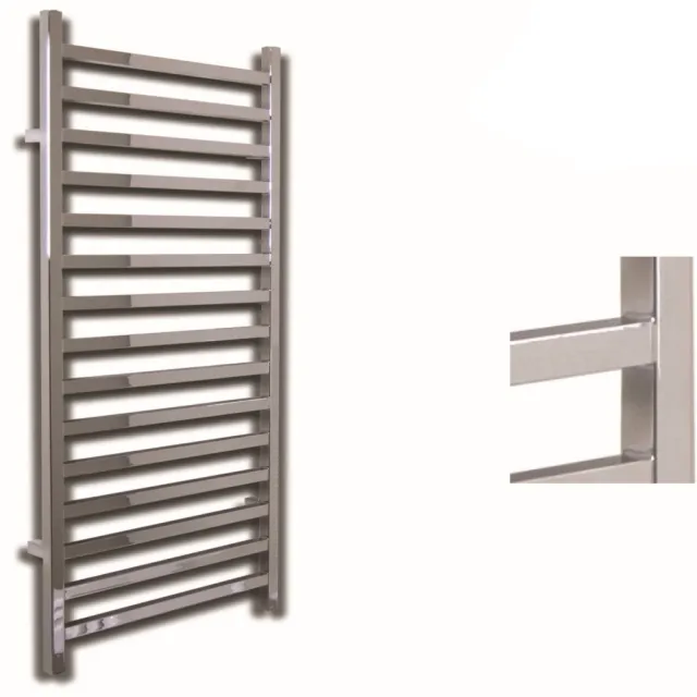 Sanicare Designradiator Sanicare Qubic 1264 126x60 cm Chroom