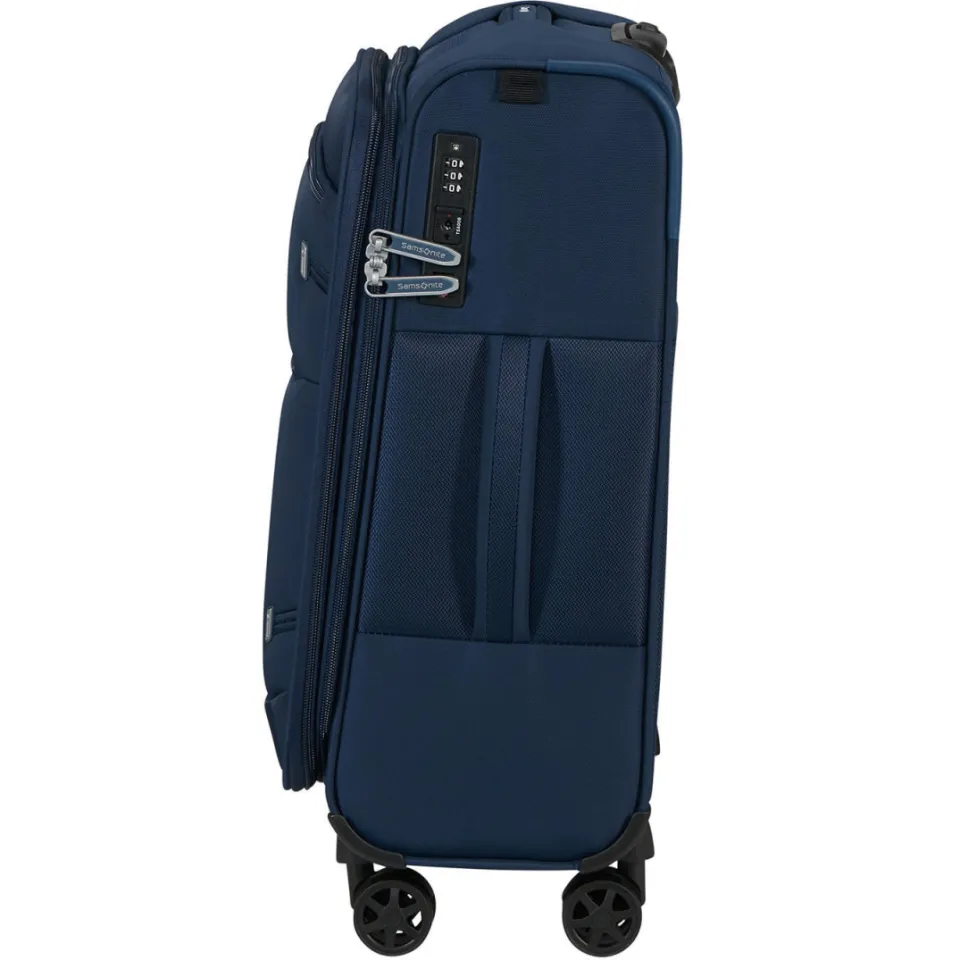 Samsonite GoTwist Spinner handbagagekoffer donkerblauw, foto 5