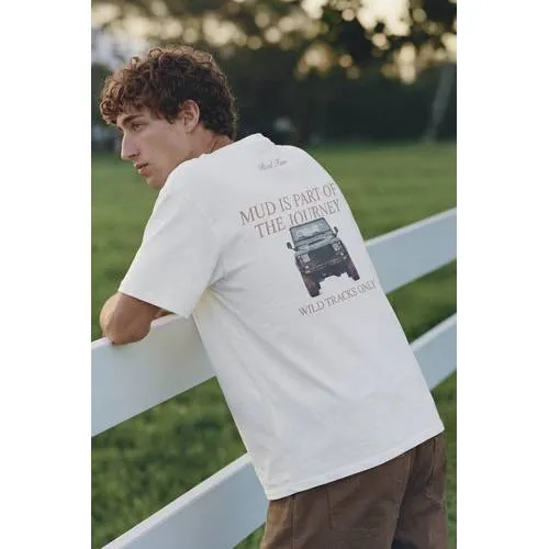 Mango TEEN T-shirt met backprint - wit, foto 4