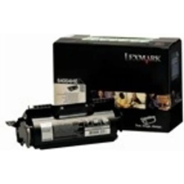 Lexmark 64004HE Toner HC Zwart return pr