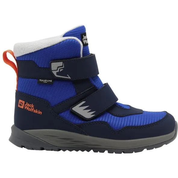 Jack Wolfskin Kid's Polar Bear-B Texapore Mid VC - Winterschoenen, blauw