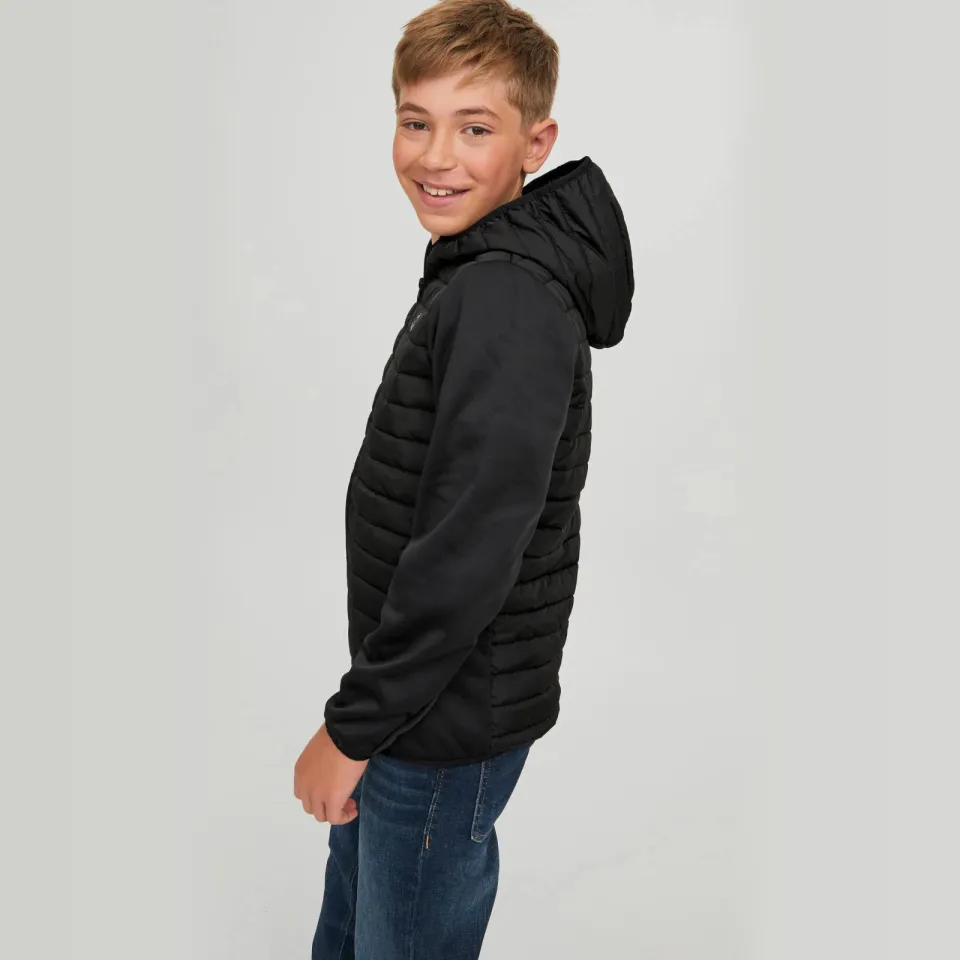 Jack & Jones Junior JJEMULTI gewatteerde tussenjas zwart, foto 5