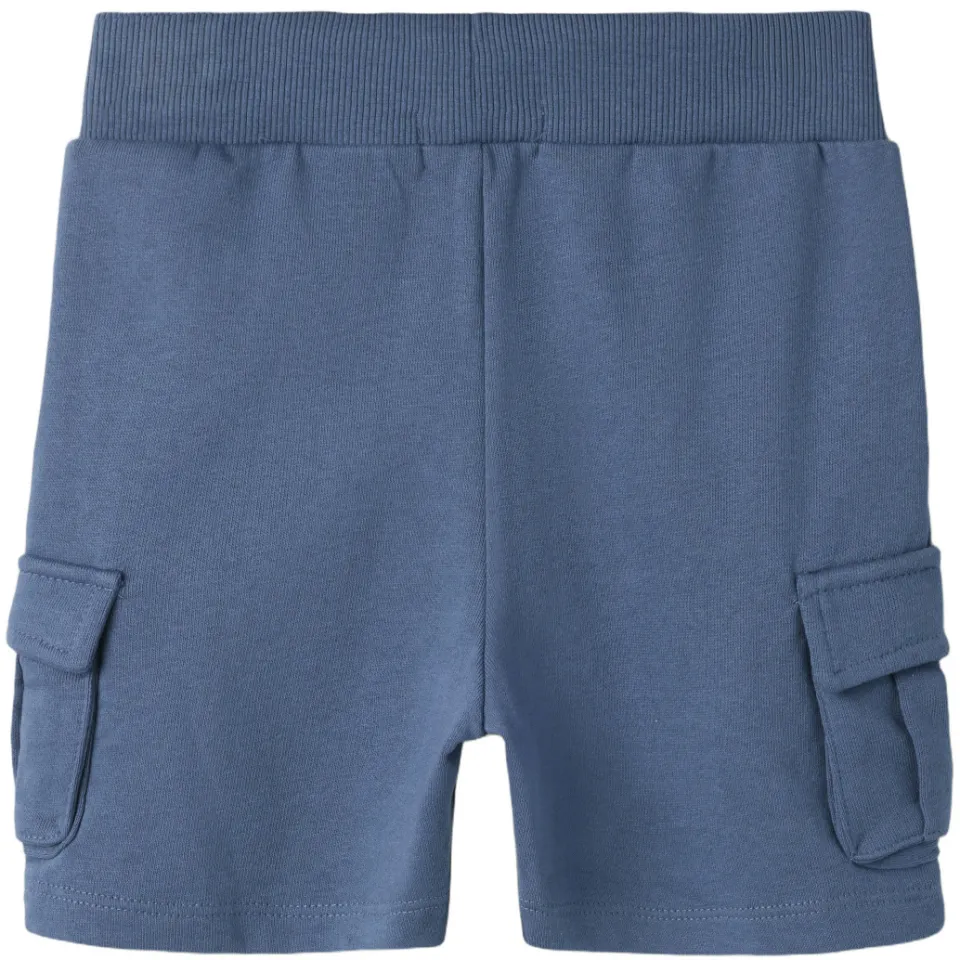 NAME IT regular sweatshort indigo blauw, foto 3