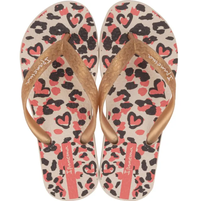 Ipanema Temas teenslipper beige Beige/goud