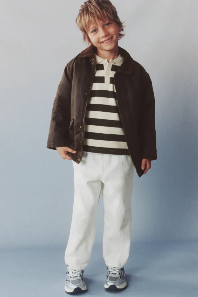 Mango Kids casual broek wit