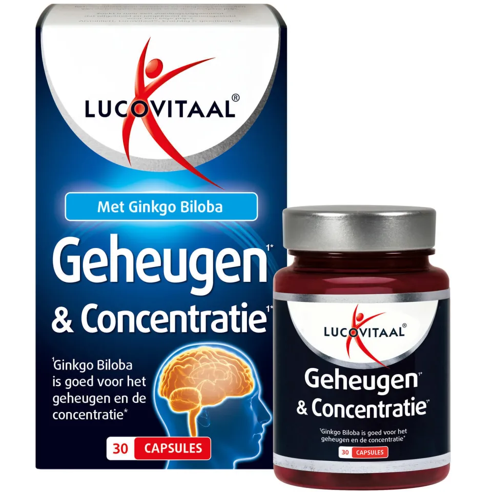 Lucovitaal Geheugen & Cognitie - 30 capsules, foto 5