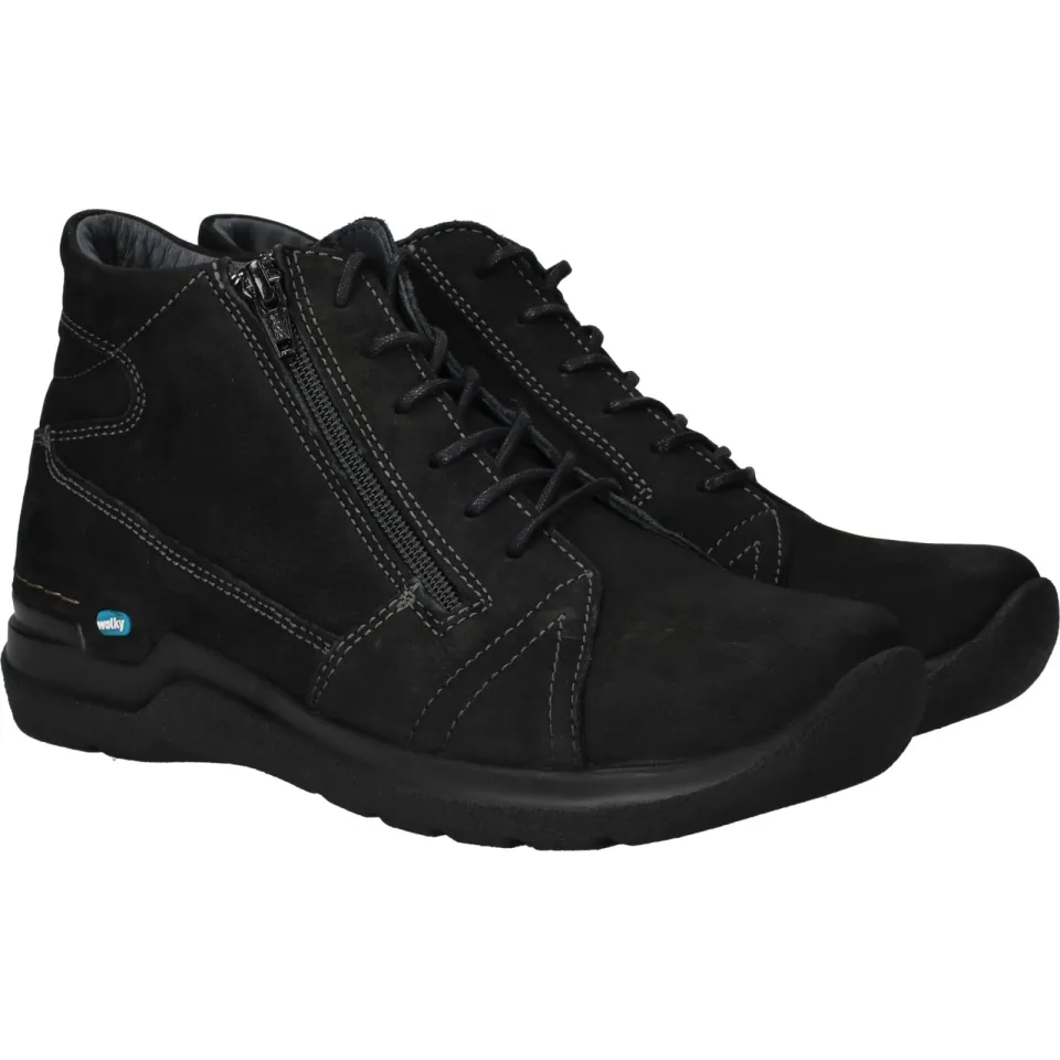 Wolky Why Antique veterboot zwart, foto 4