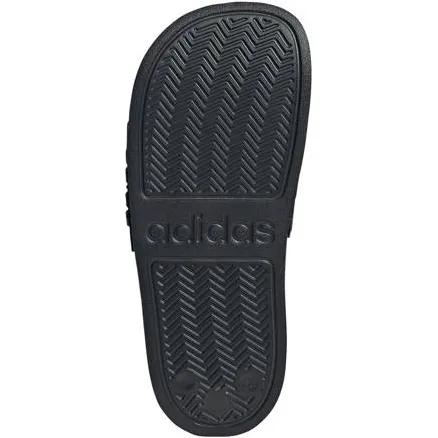 Adidas Sportswear Adilette Shower badslippers zwart/zilver metallic, foto 3