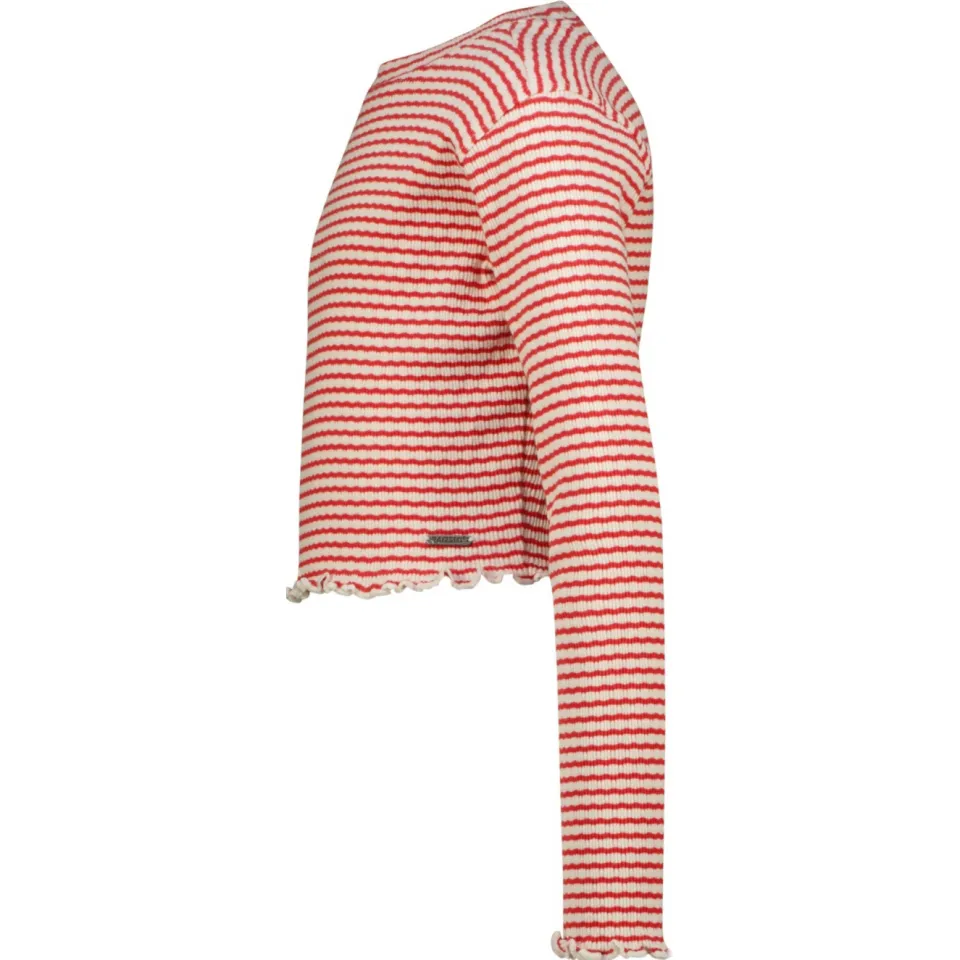 Raizzed longsleeve rood/wit, foto 3
