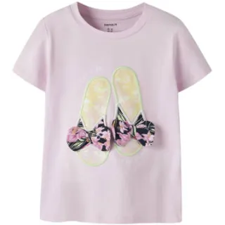 NAME IT MINI T-shirt lichtroze