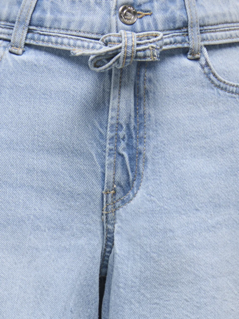 Only regular jeansshort lichtblauw light blue denim, foto 7