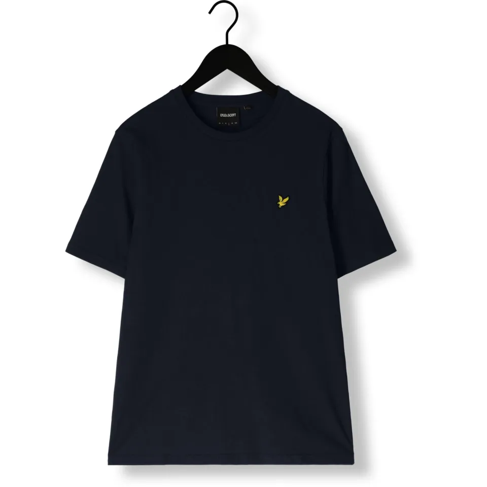 Lyle & Scott Heren Polo's & T-shirts Plain T-shirt - Donkerblauw, foto 2