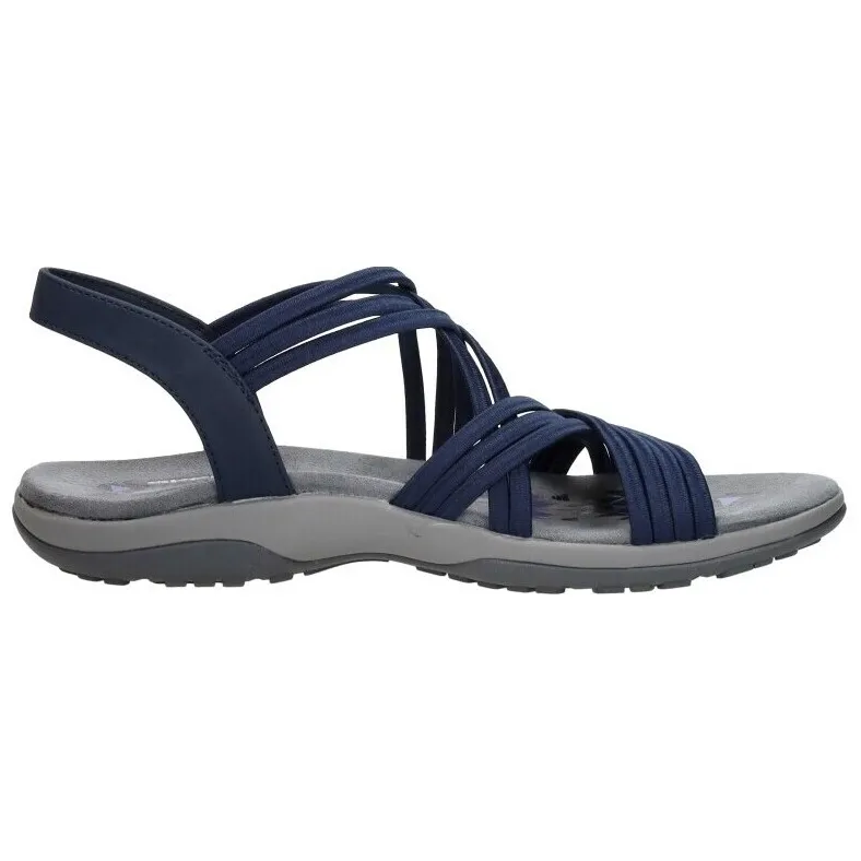 Skechers Reggae Slim Sunnyside sandalen blauw