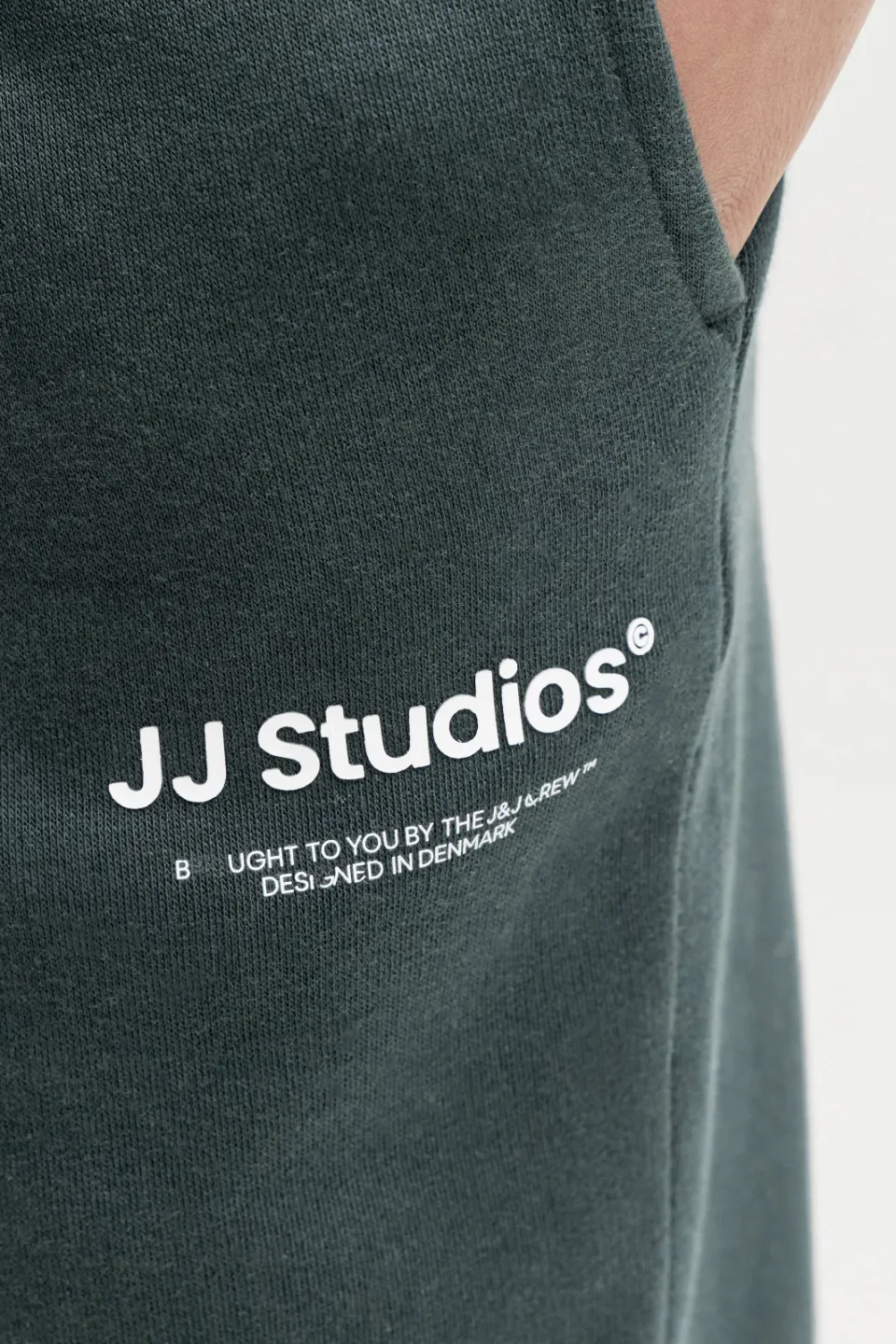 Jack & Jones junior joggingbroek donkergroen, foto 5