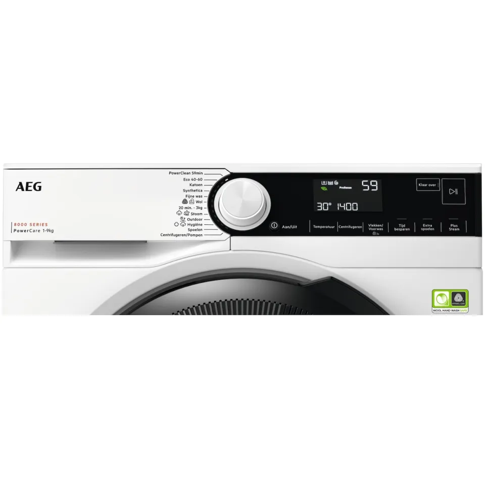 AEG LR85944 PowerCare wasmachine wit, foto 3