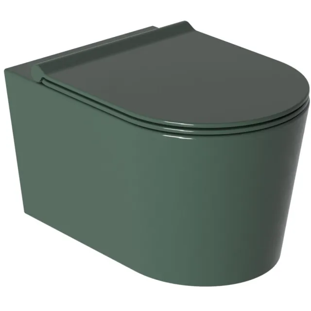 Salenzi Wandcloset Salenzi Civita Glans Groen