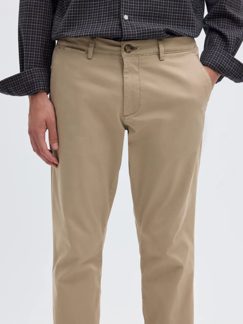 Selected SLHSLIM New Miles 175 Flex chino beige, foto 5