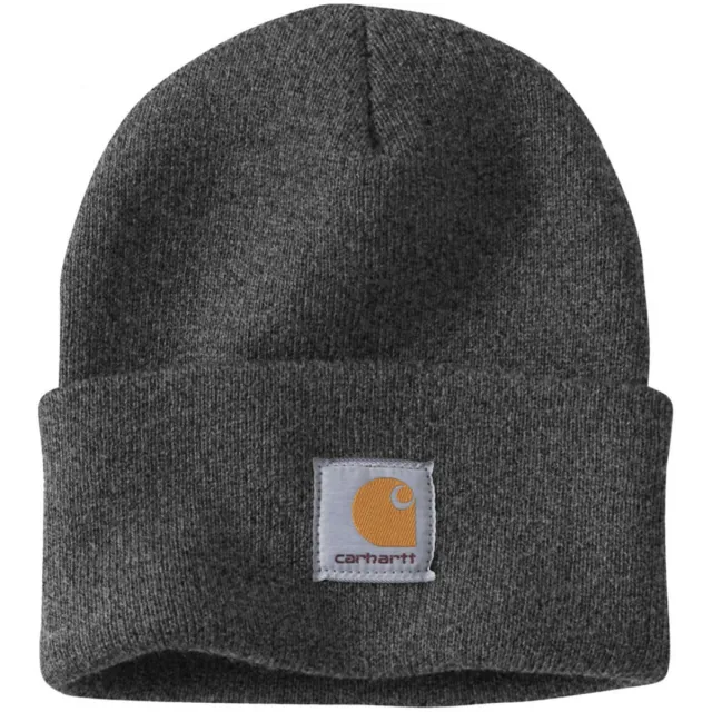 Carhartt Knit Cuffed muts grijs