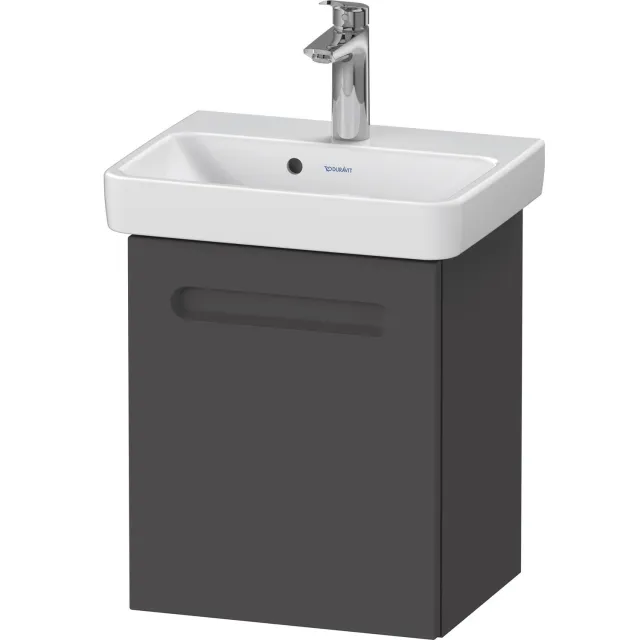 Duravit No.1 wastafelonderkast met 1 deur grafiet