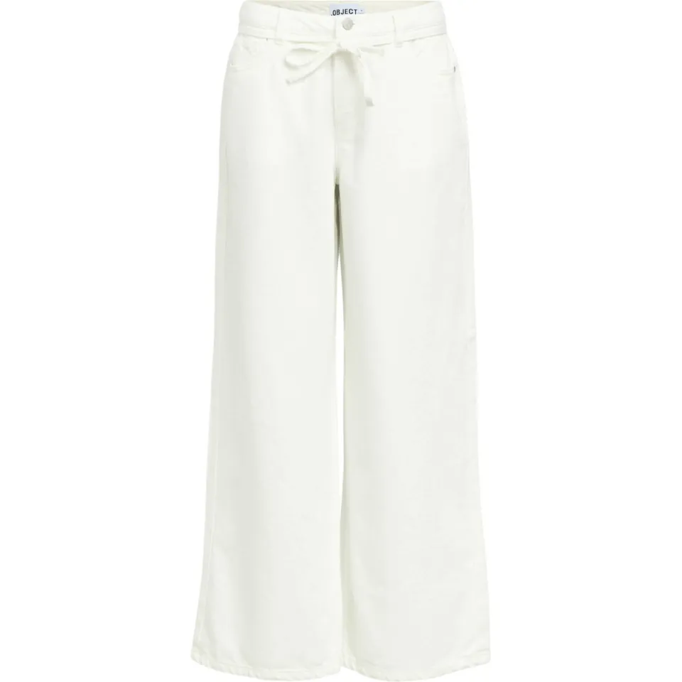 Object wide leg jeans wide leg jeans wit, foto 2
