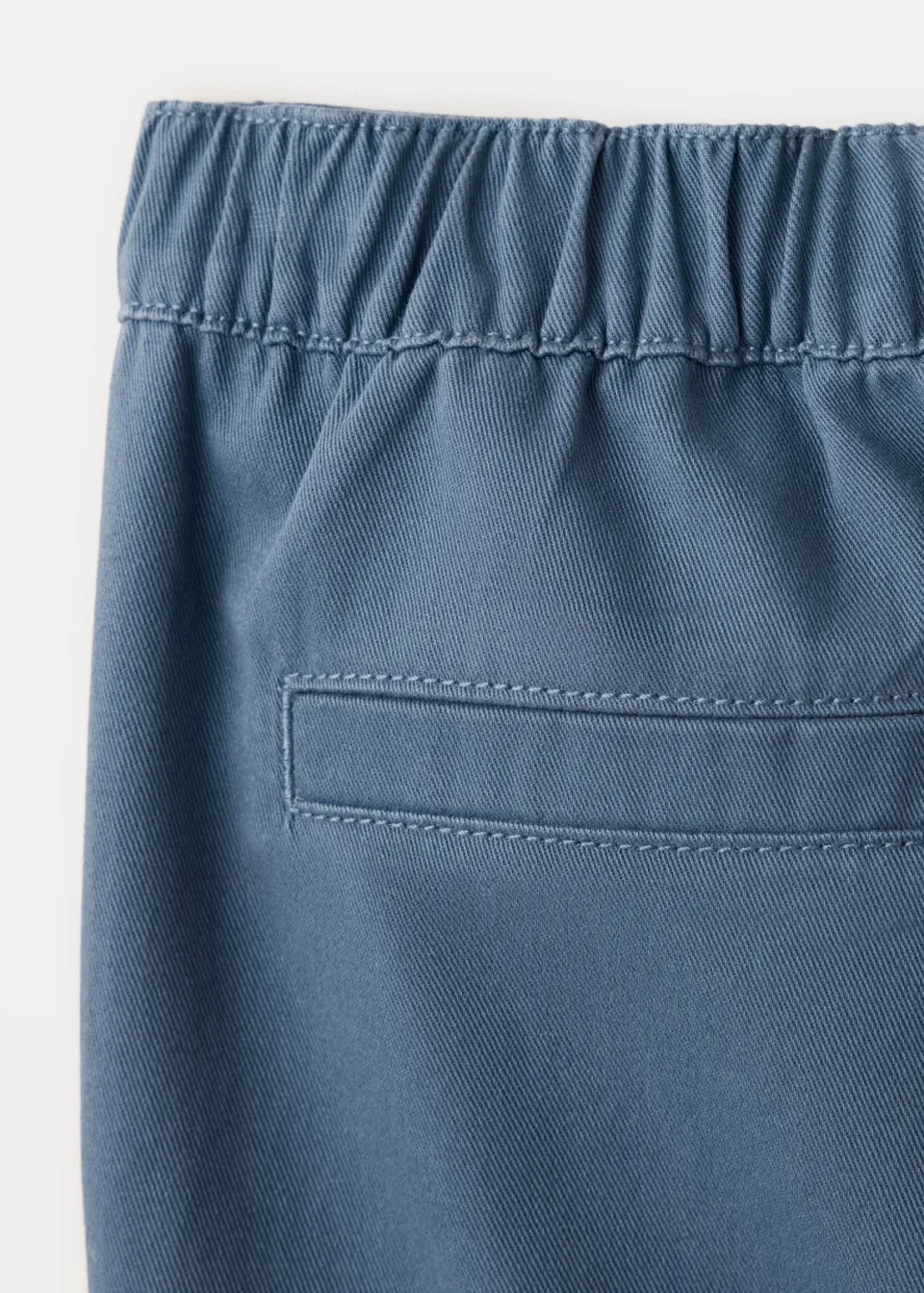 Mango straight leg cargobroek blauw, foto 5