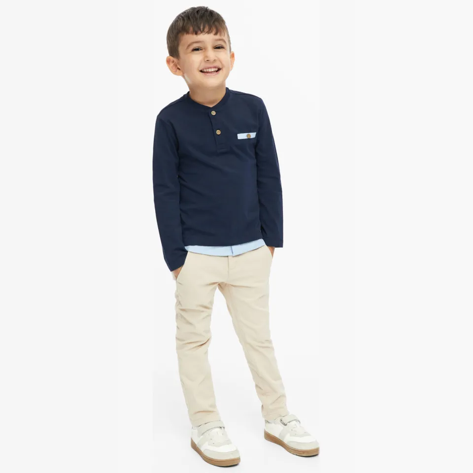 S.Oliver longsleeve donkerblauw, foto 3