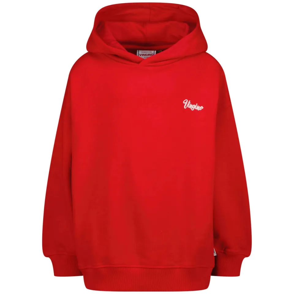 Vingino hoodie met logo - rood, foto 2