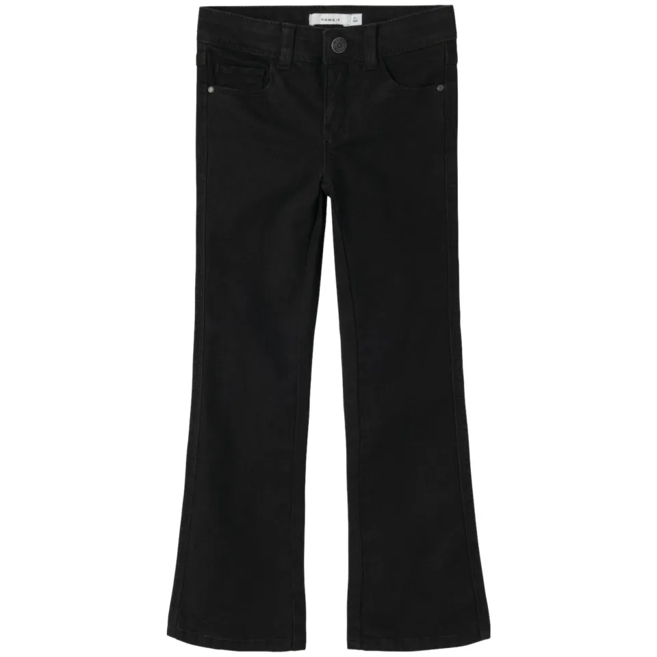 NAME IT KIDS bootcut fit jeans NKFPOLLY black denim, foto 2