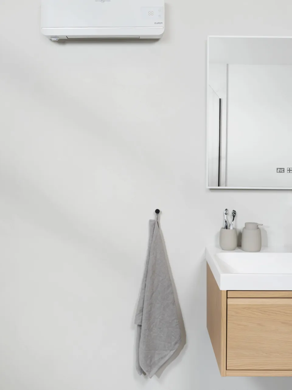 Eurom Sani Wallheat 2000 Wifi keramische kachel wit, foto 6