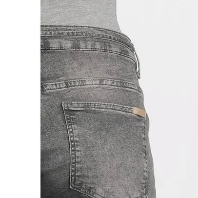 LOVE2WAIT regular waist tapered zwangerschapsjeans grey denim, foto 5
