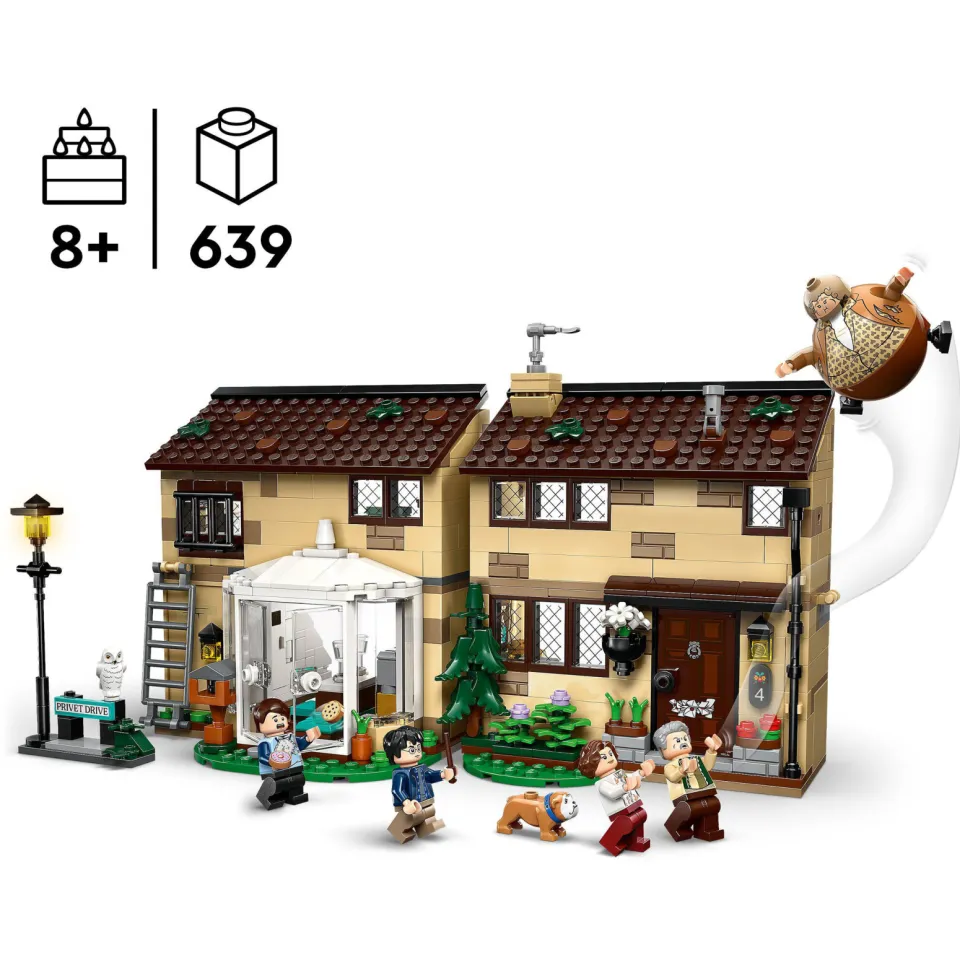 Lego Harry Potter Ligusterlaan: Bezoek van Tante Margot 76451