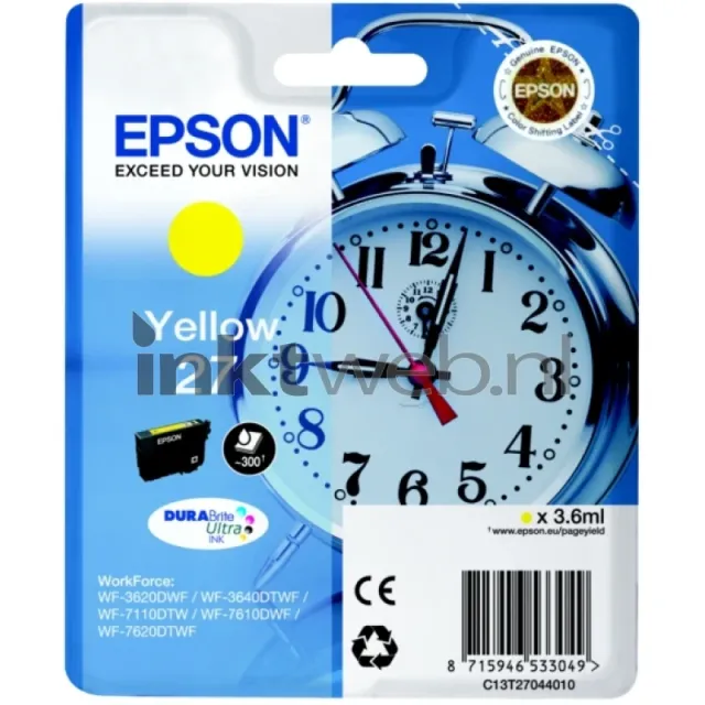 Epson 27 geel (Origineel)
