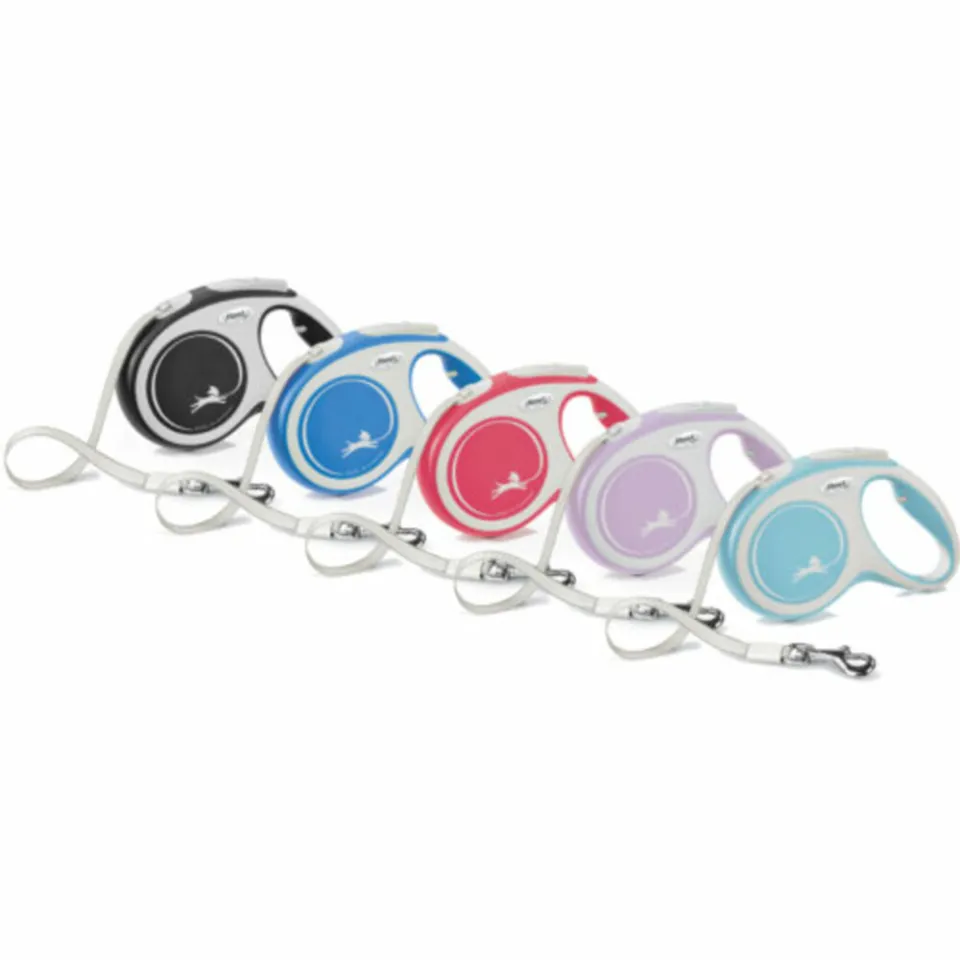 Flexi New Comfort Tape rollijn 5 meter zwart, foto 4
