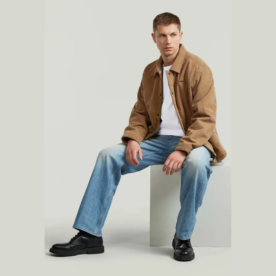 G-Star Deeggie relaxed fit straight leg jeans - blauw sun faded air force blue