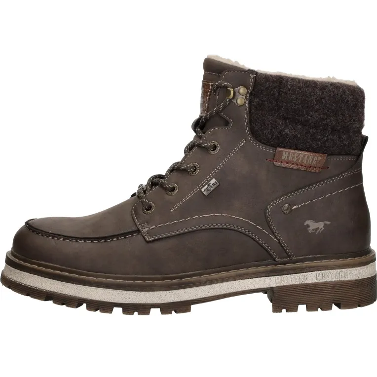 Mustang veterboots donkerbruin, foto 2